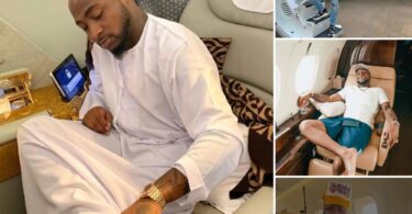 Billionaire Davido bought a $60M private jet just to have breakfast in the air